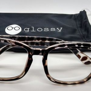 Nwt Anti Blue Light Blocking Glasses Leopard Frame